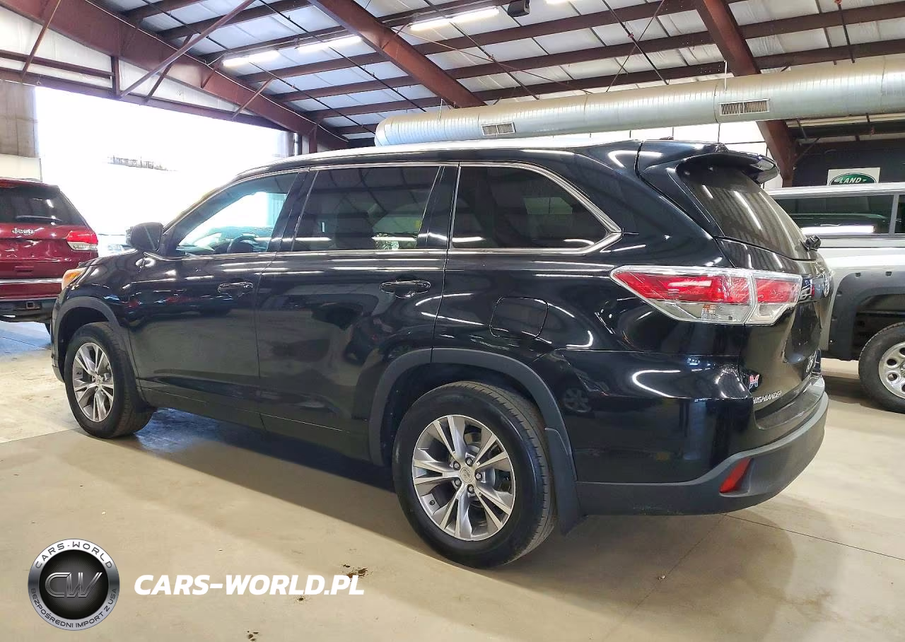 2015 Toyota Highlander Xle VIN:5TDJKRFH0FS112206 - 2