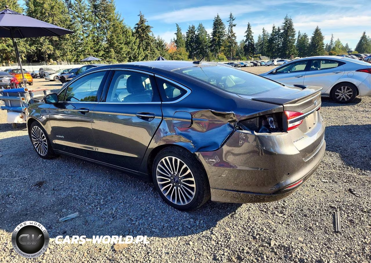 2018 Ford Fusion Titanium-Platinum Hev VIN:3FA6P0RU8JR248502 - 2