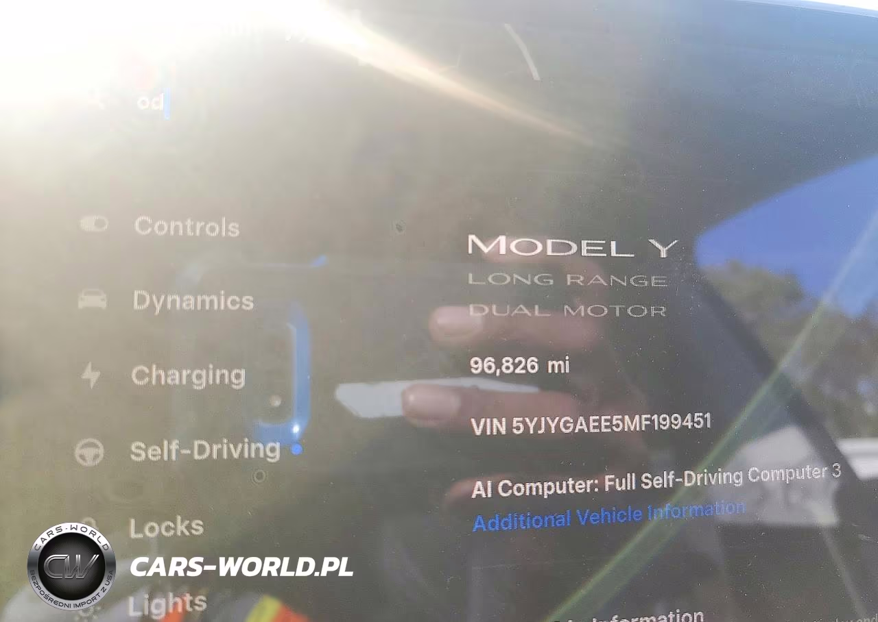 2021 Tesla Model Y Long Range Dual Motor All-Wheel Drive VIN:5YJYGAEE5MF199451 - 9