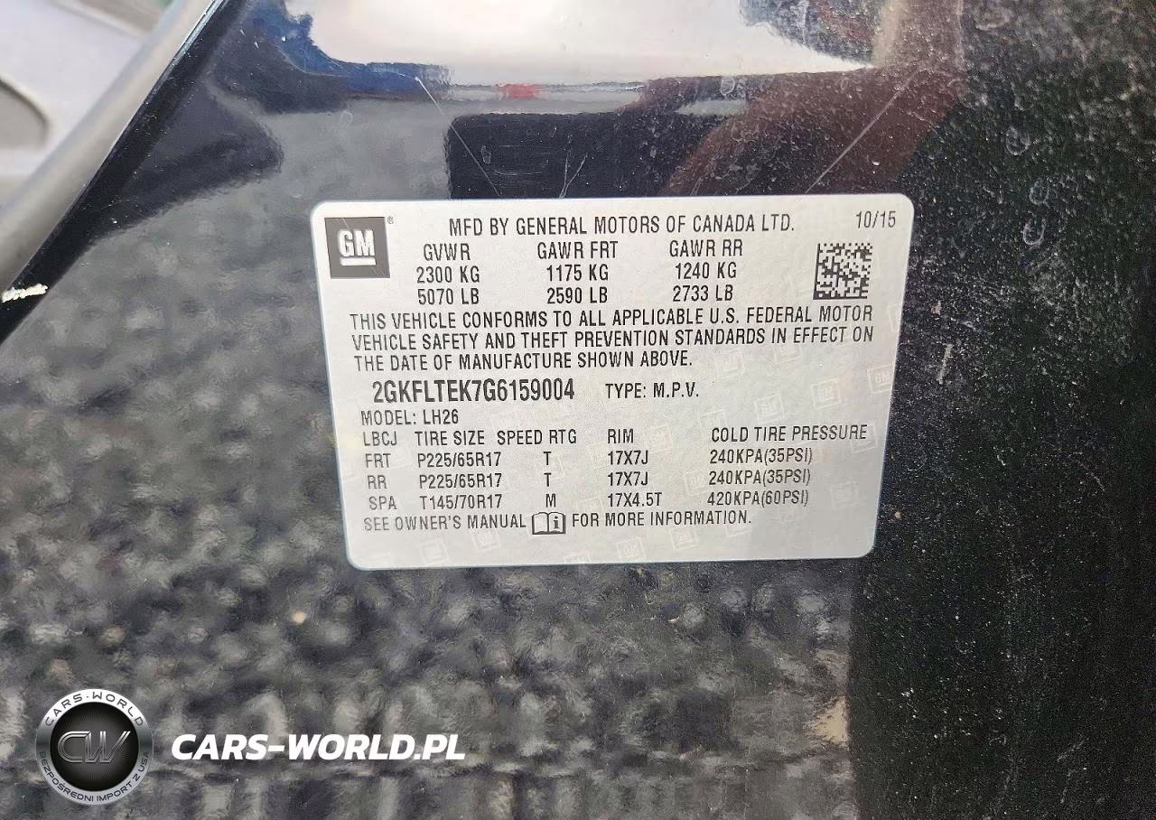 2016 GMC Terrain Sle VIN:2GKFLTEK7G6159004 - 13