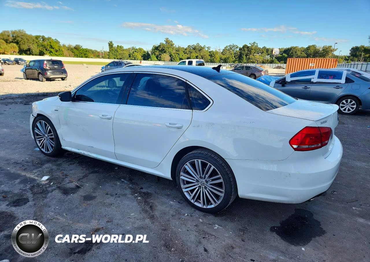 2015 Volkswagen Passat Se VIN:1VWBT7A36FC063383 - 2