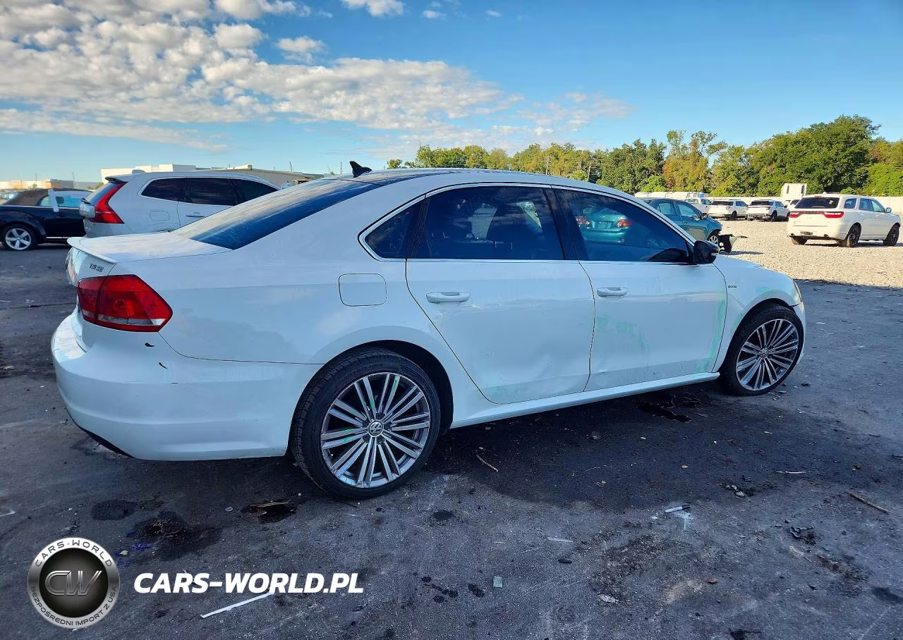 2015 Volkswagen Passat Se VIN:1VWBT7A36FC063383 - 3