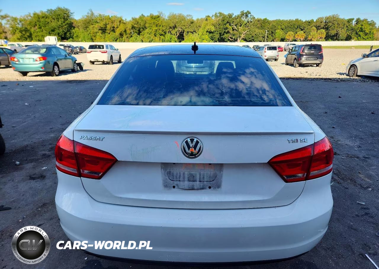 2015 Volkswagen Passat Se VIN:1VWBT7A36FC063383 - 6