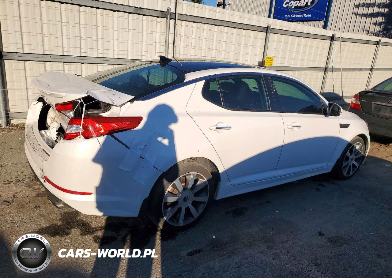 2012 Kia Optima Sx VIN:5XXGR4A61CG065814 - 3
