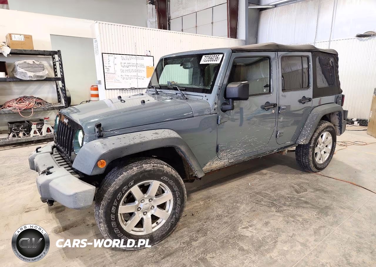 2015 Jeep Wrangler Unlimited Sport VIN:1C4BJWDG7FL612817 - 1