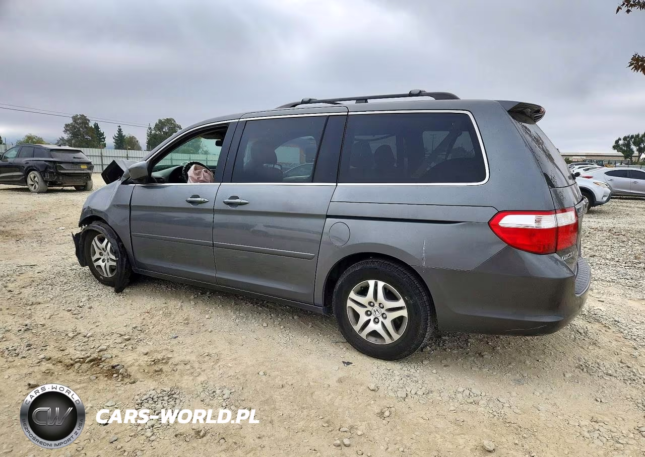 2007 Honda Odyssey Exl VIN:5FNRL38777B412588 - 2