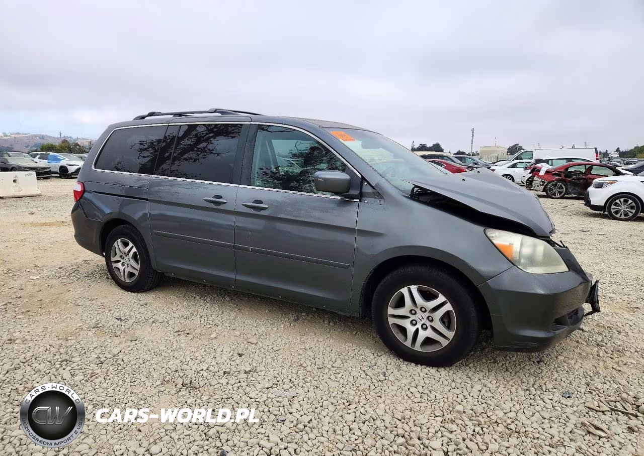 2007 Honda Odyssey Exl VIN:5FNRL38777B412588 - 4