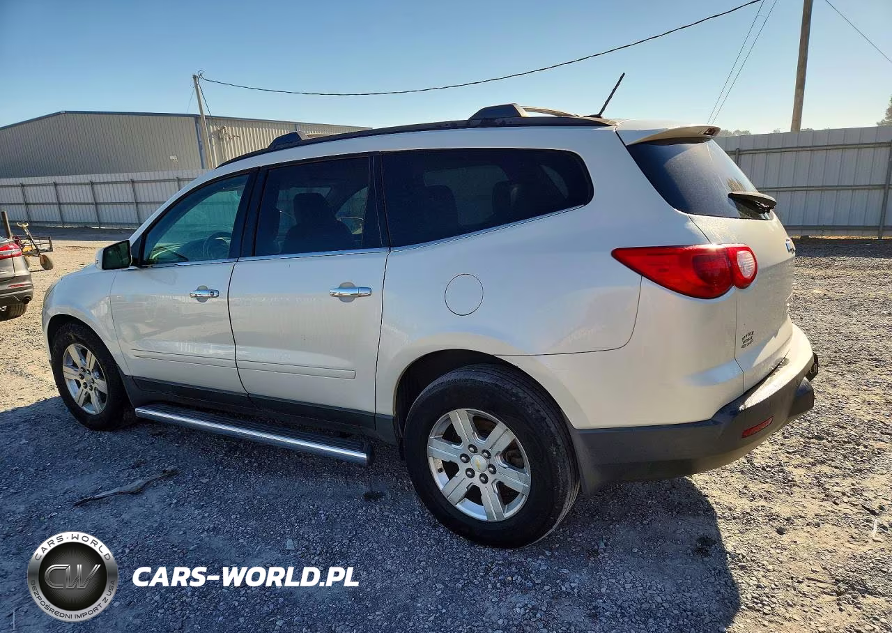 2012 Chevrolet Traverse Lt VIN:1GNKRJED6CJ360086 - 2