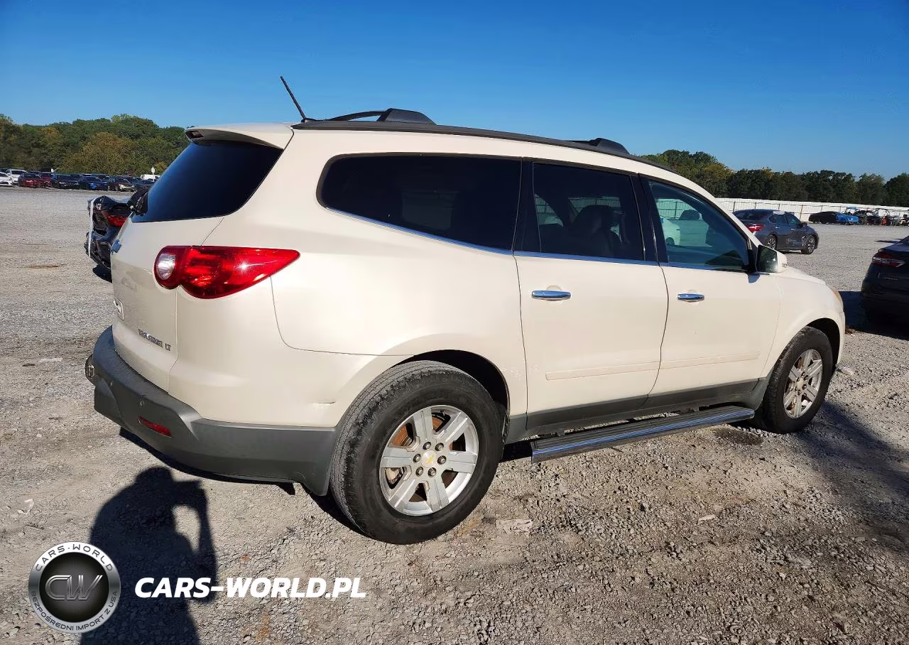 2012 Chevrolet Traverse Lt VIN:1GNKRJED6CJ360086 - 3