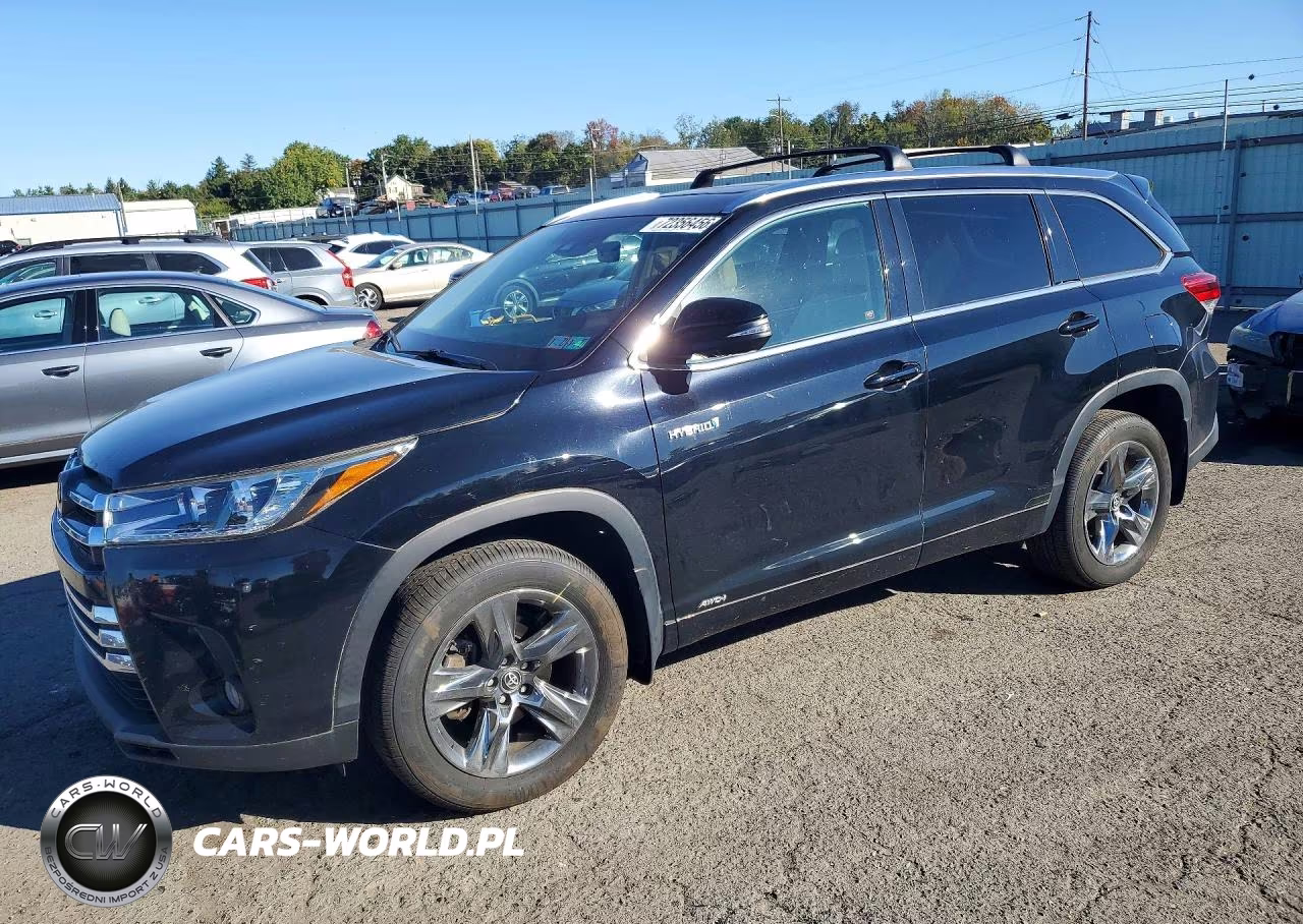 2018 Toyota Highlander Hybrid Limited Platinum