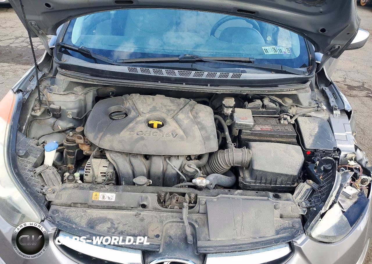 2013 Hyundai Elantra Gls VIN:5NPDH4AE5DH418932 - 11