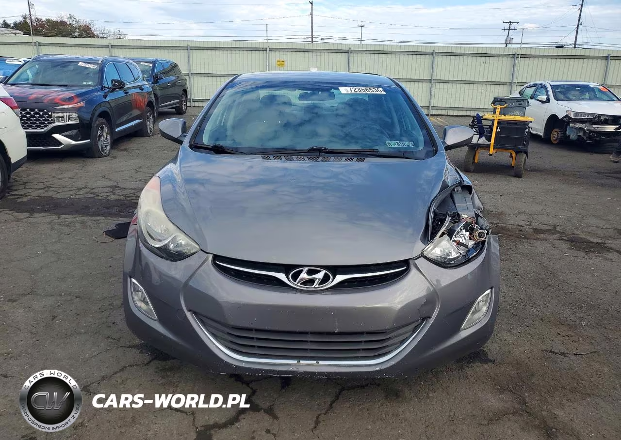 2013 Hyundai Elantra Gls VIN:5NPDH4AE5DH418932 - 5