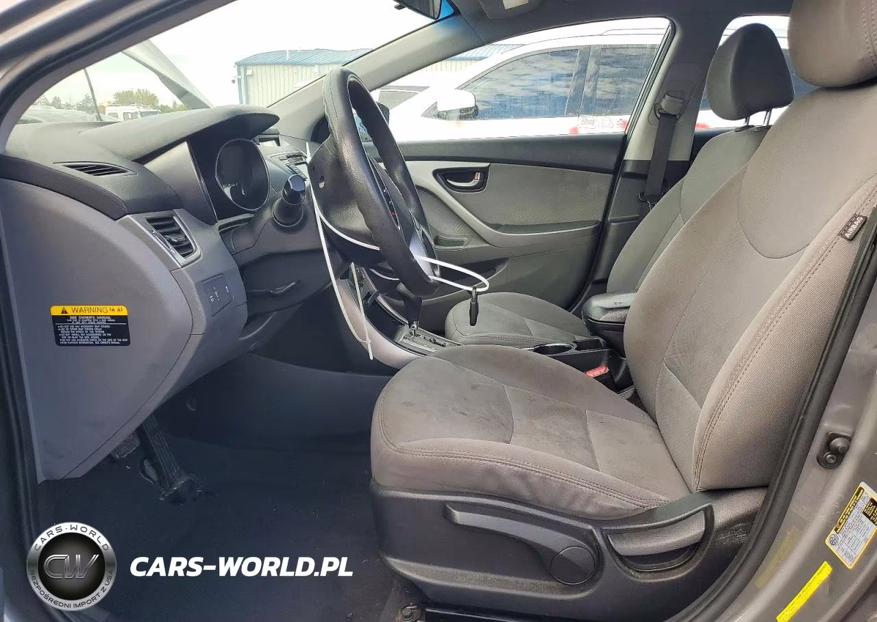 2013 Hyundai Elantra Gls VIN:5NPDH4AE5DH418932 - 7