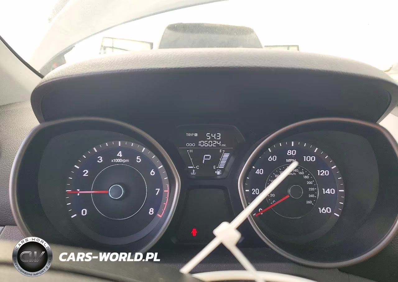 2013 Hyundai Elantra Gls VIN:5NPDH4AE5DH418932 - 9