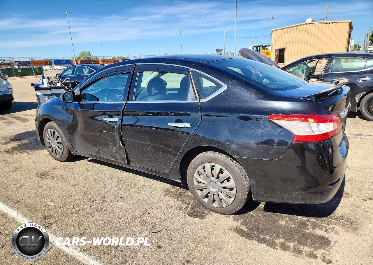 2014 Nissan Sentra Sv VIN:3N1AB7AP6EL668238 - 2