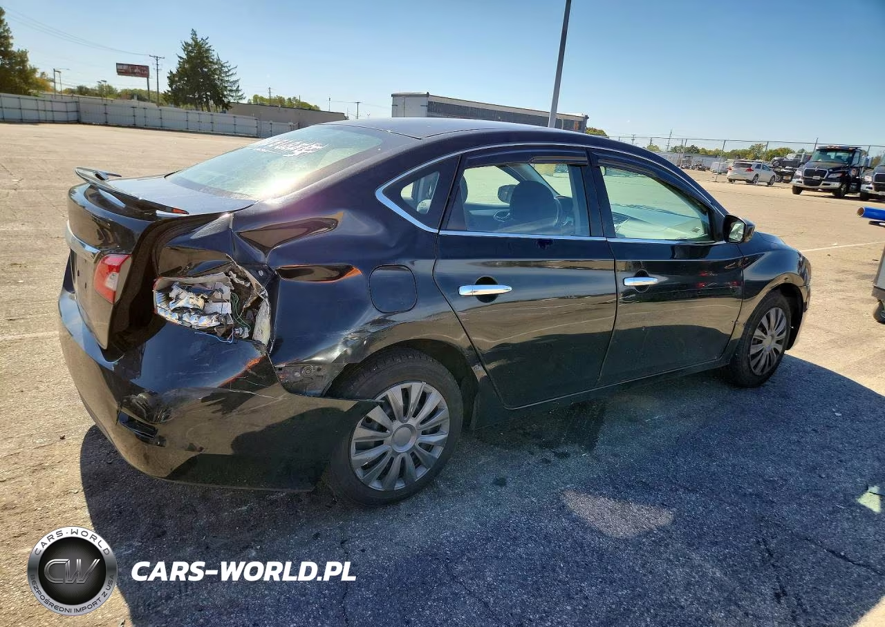2014 Nissan Sentra Sv VIN:3N1AB7AP6EL668238 - 3