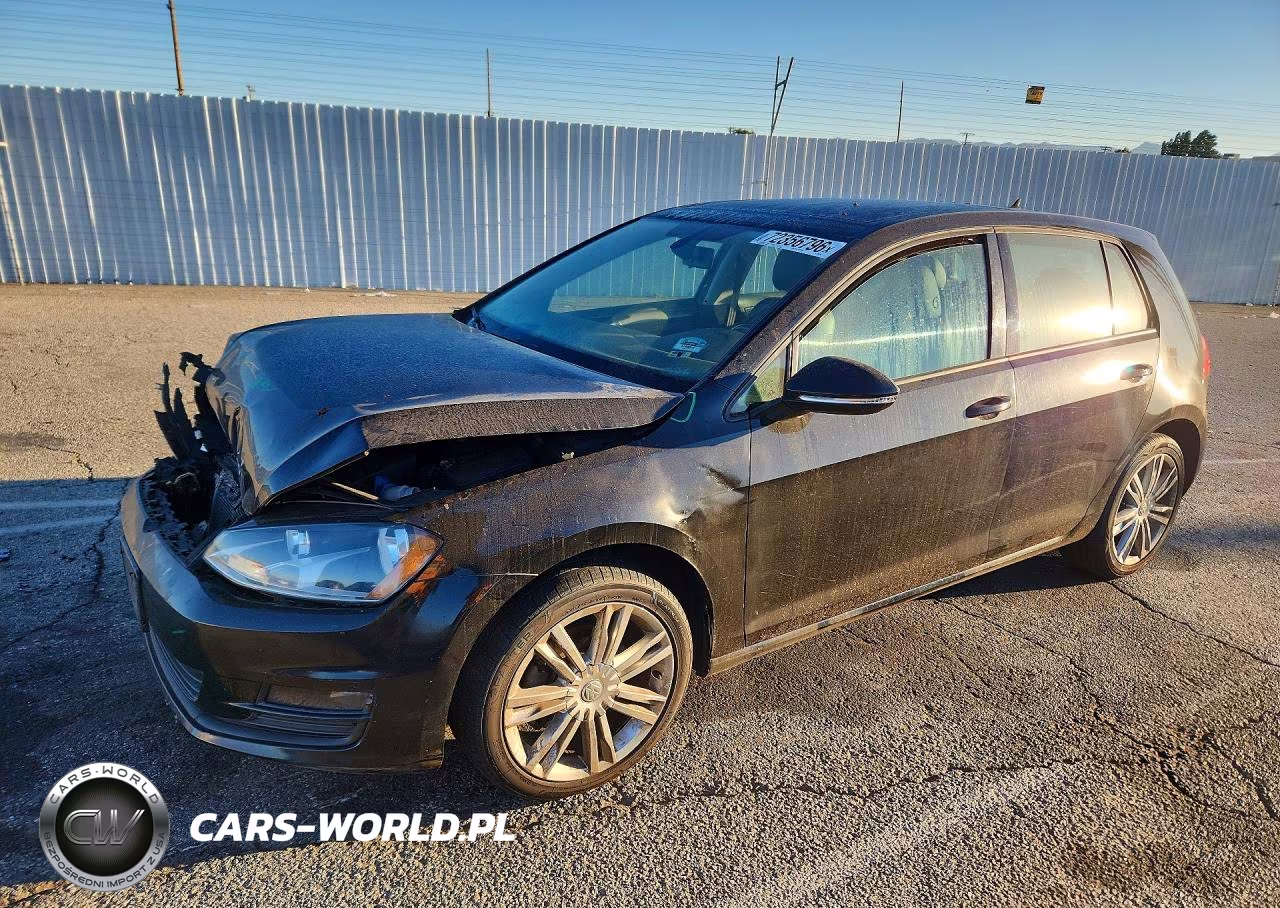 2016 Volkswagen Golf S-Se VIN:3VW217AU2GM034719 - 1