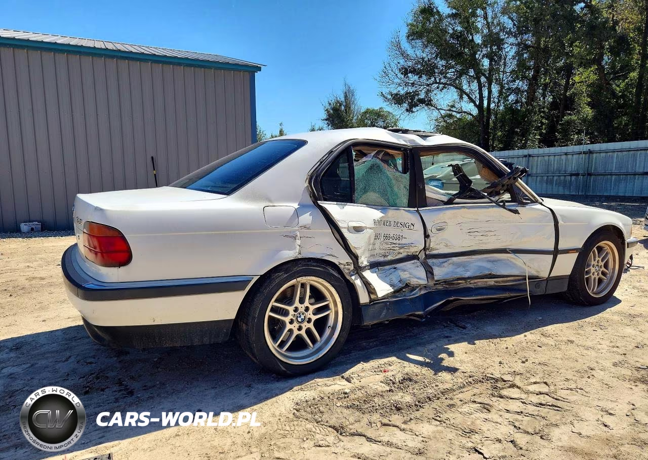 1998 BMW 740 I Automatic VIN:WBAGF8327WDL53908 - 3