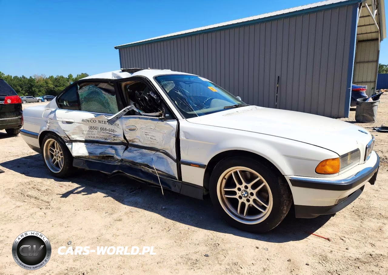 1998 BMW 740 I Automatic VIN:WBAGF8327WDL53908 - 4