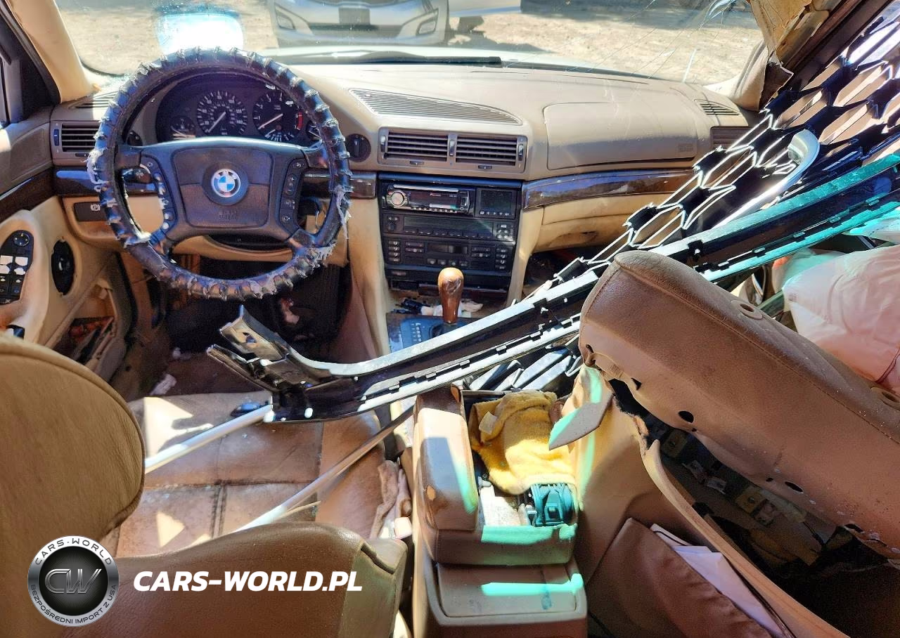 1998 BMW 740 I Automatic VIN:WBAGF8327WDL53908 - 8