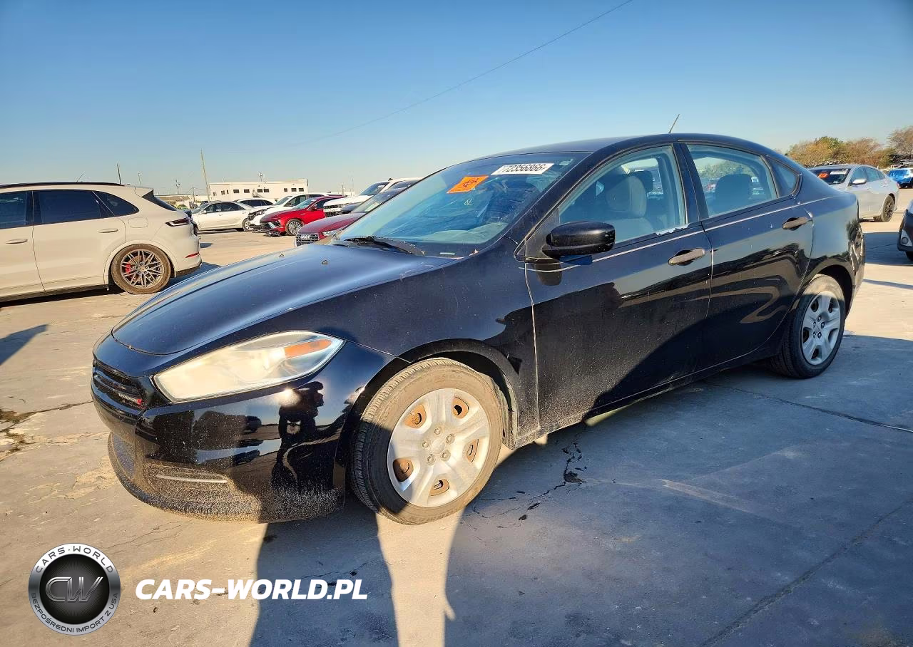 2013 Dodge Dart Se VIN:1C3CDFAA3DD332917 - 1