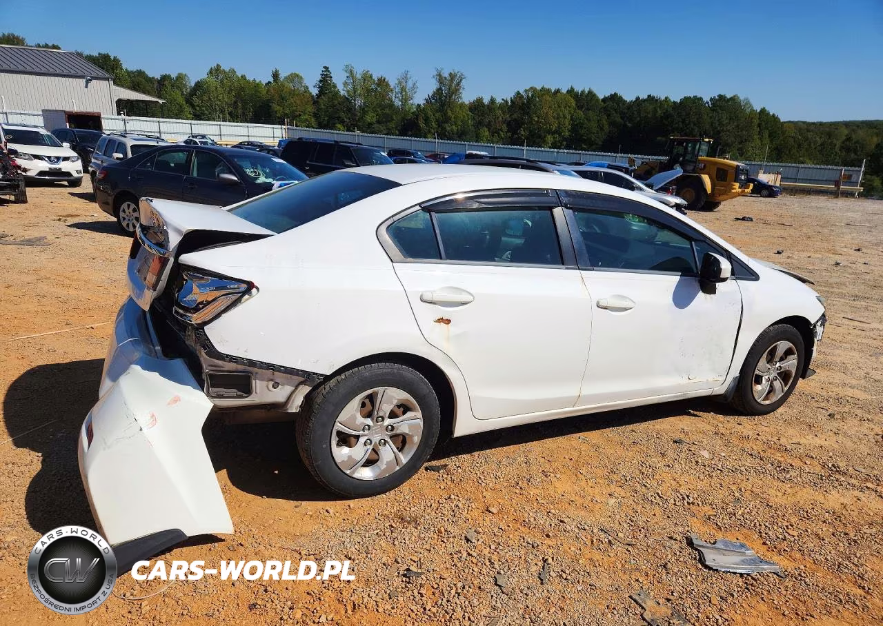 2015 Honda Civic Lx VIN:19XFB2E5XFE040042 - 3