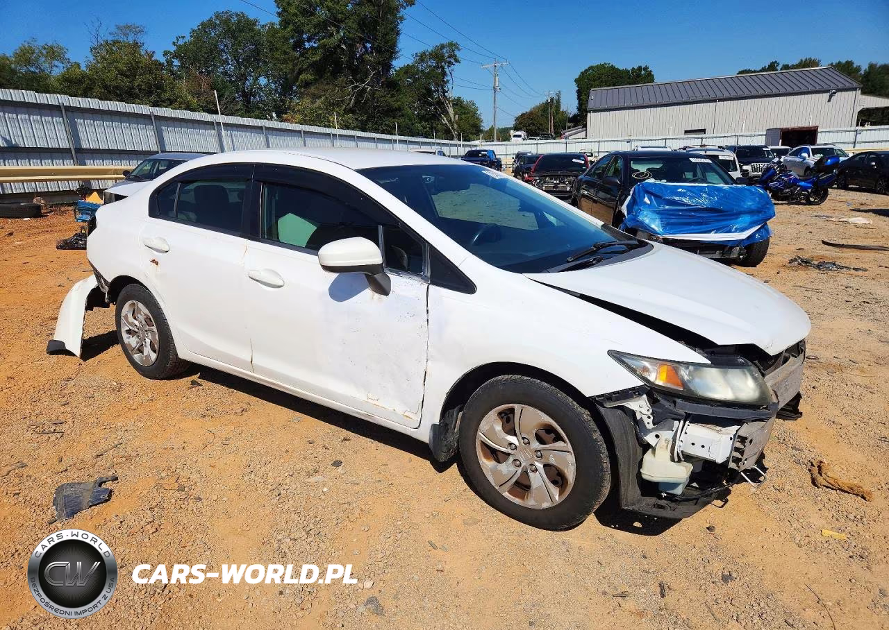 2015 Honda Civic Lx VIN:19XFB2E5XFE040042 - 4