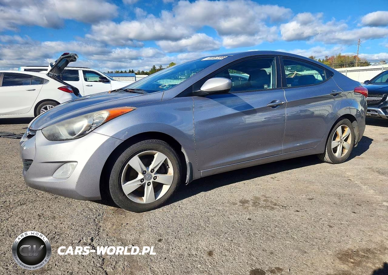2012 Hyundai Elantra Gls VIN:KMHDH4AE1CU409791 - 1