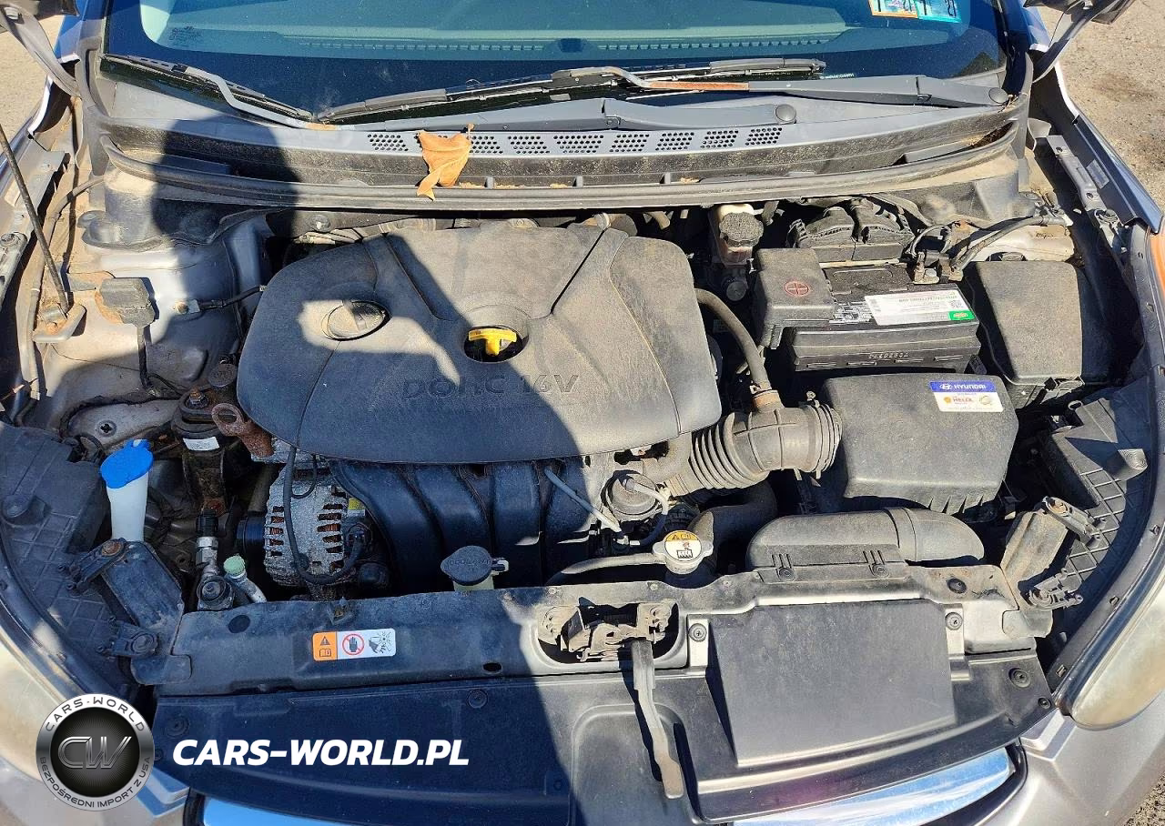 2012 Hyundai Elantra Gls VIN:KMHDH4AE1CU409791 - 11