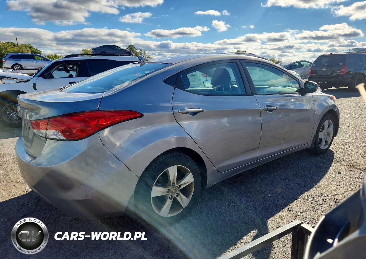 2012 Hyundai Elantra Gls VIN:KMHDH4AE1CU409791 - 3