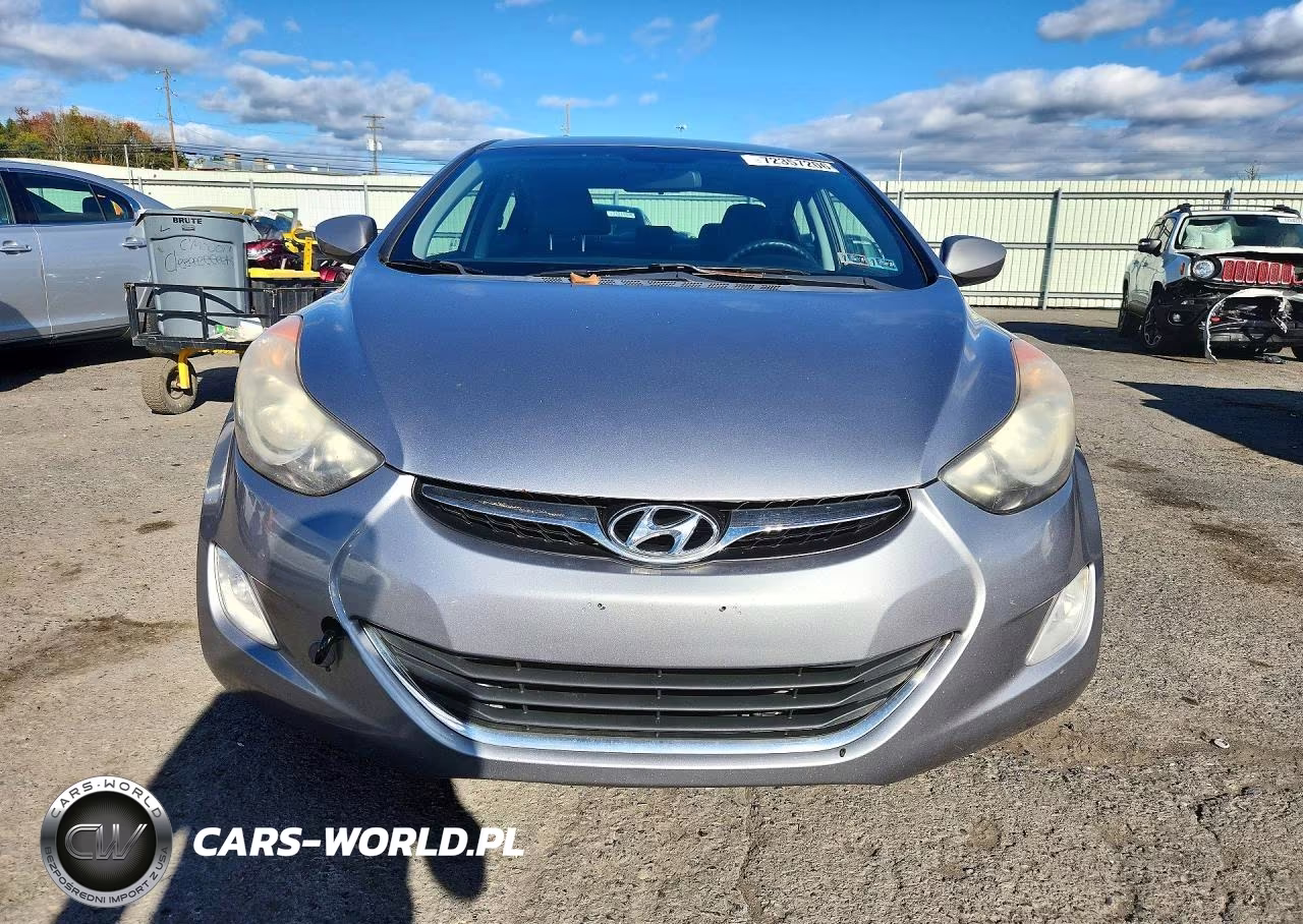 2012 Hyundai Elantra Gls VIN:KMHDH4AE1CU409791 - 5
