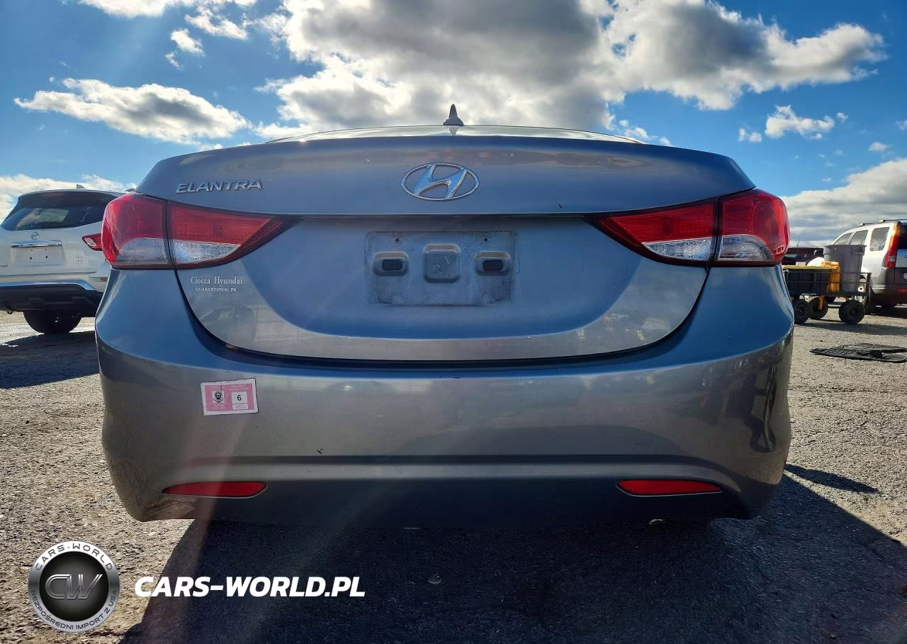 2012 Hyundai Elantra Gls VIN:KMHDH4AE1CU409791 - 6