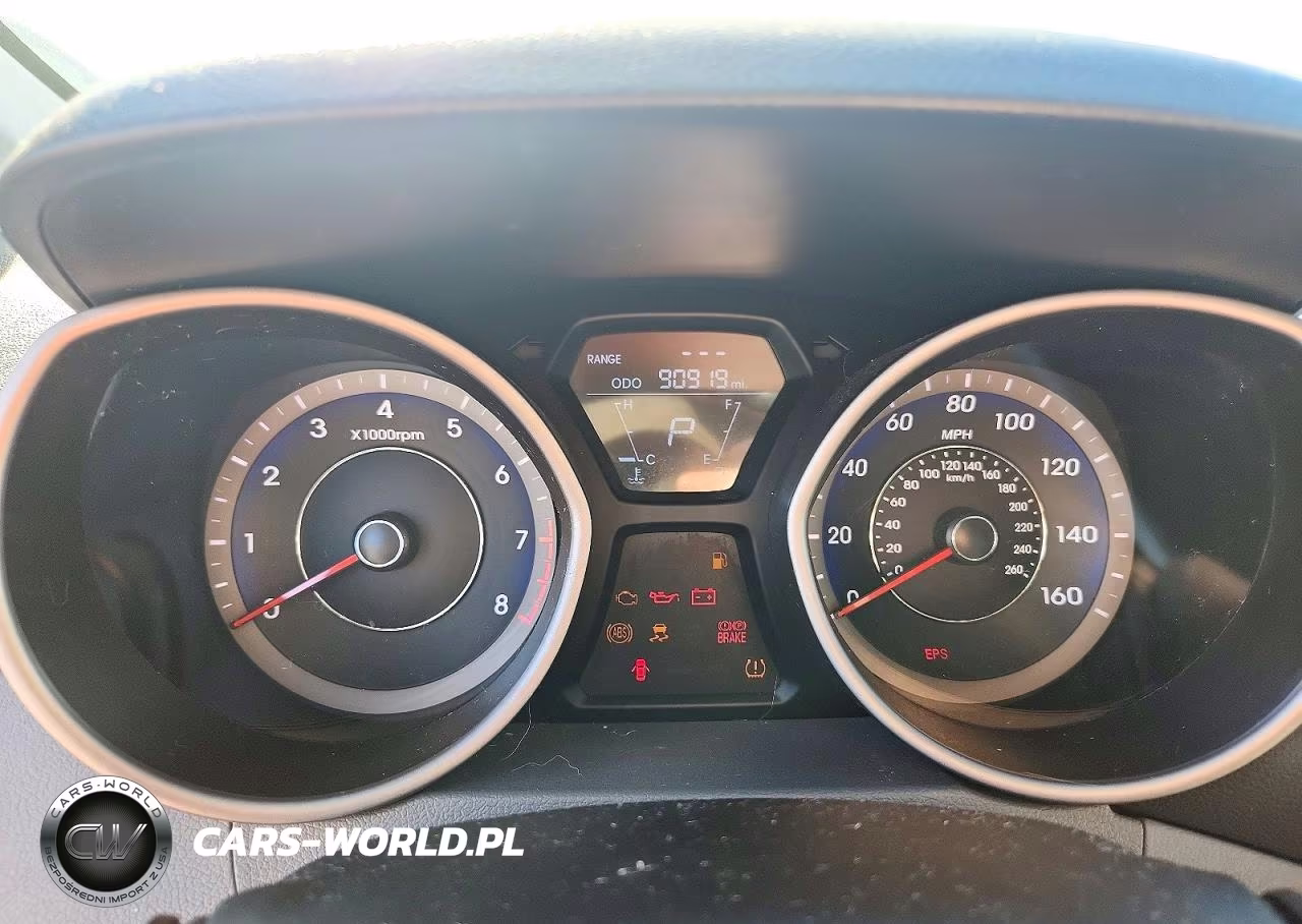 2012 Hyundai Elantra Gls VIN:KMHDH4AE1CU409791 - 9