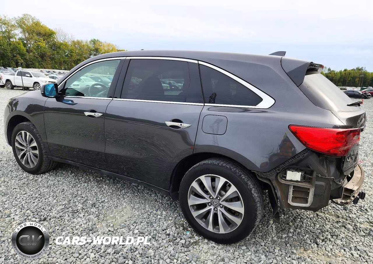 2014 Acura Mdx Technology VIN:5FRYD3H4XEB004029 - 2