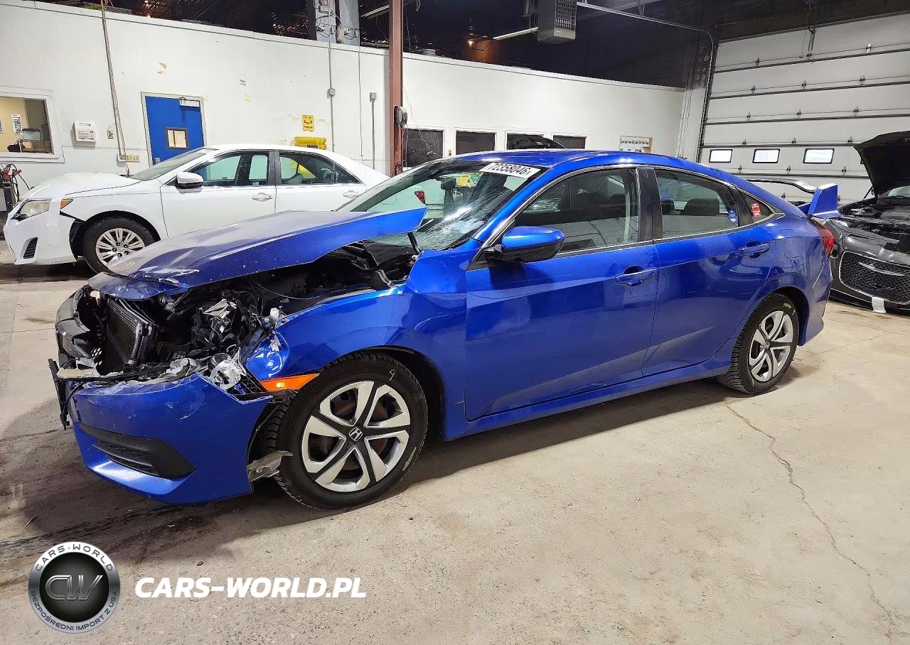 2017 Honda Civic Lx VIN:19XFC2F55HE066028 - 1