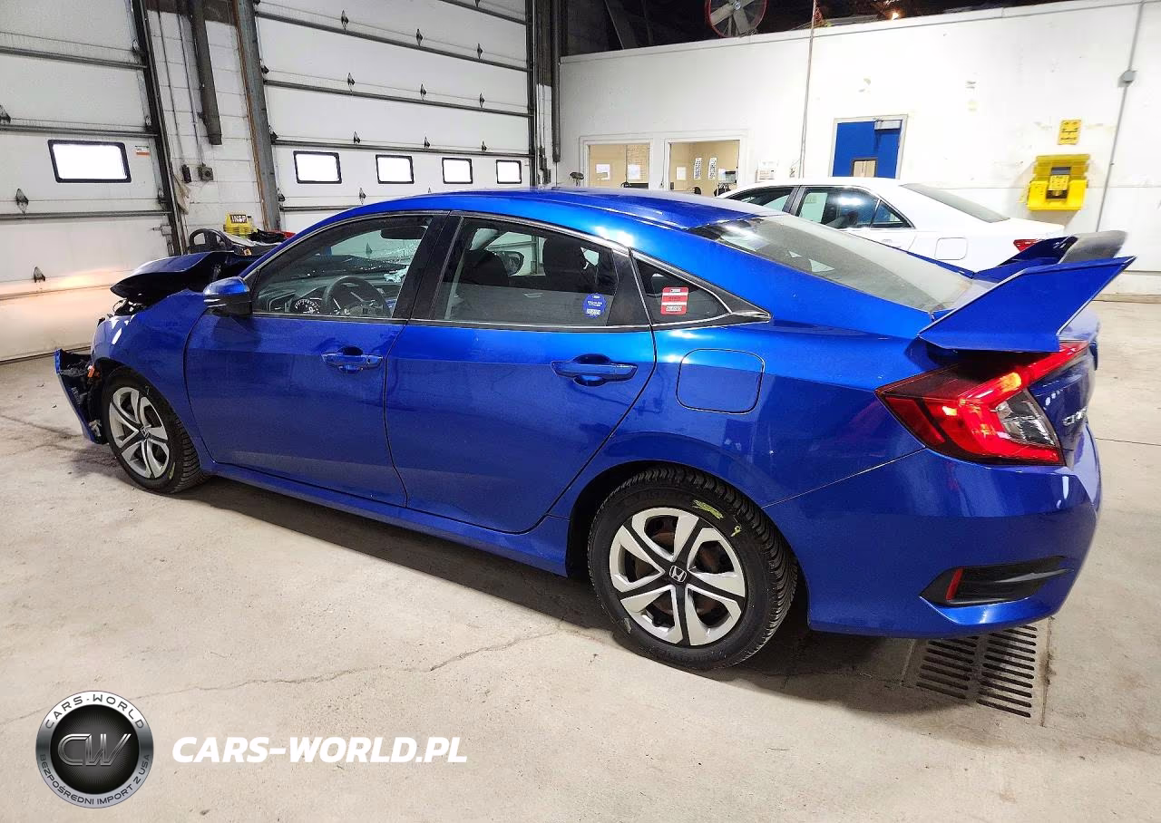 2017 Honda Civic Lx VIN:19XFC2F55HE066028 - 2