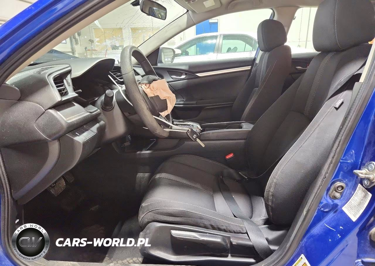 2017 Honda Civic Lx VIN:19XFC2F55HE066028 - 7