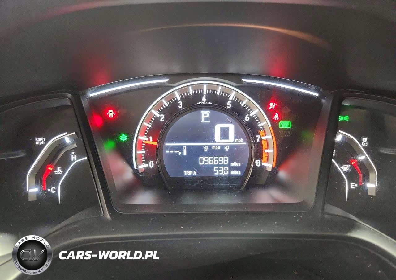 2017 Honda Civic Lx VIN:19XFC2F55HE066028 - 9
