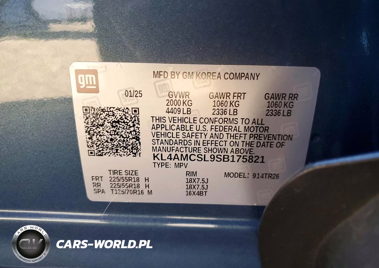 2025 Buick Encore Gx Preferred VIN:KL4AMCSL9SB175821 - 13
