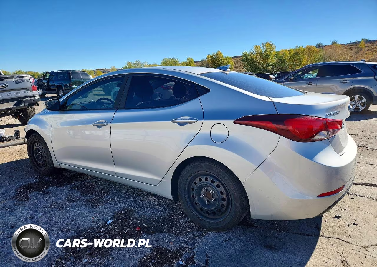 2016 Hyundai Elantra Se VIN:5NPDH4AE8GH748004 - 2