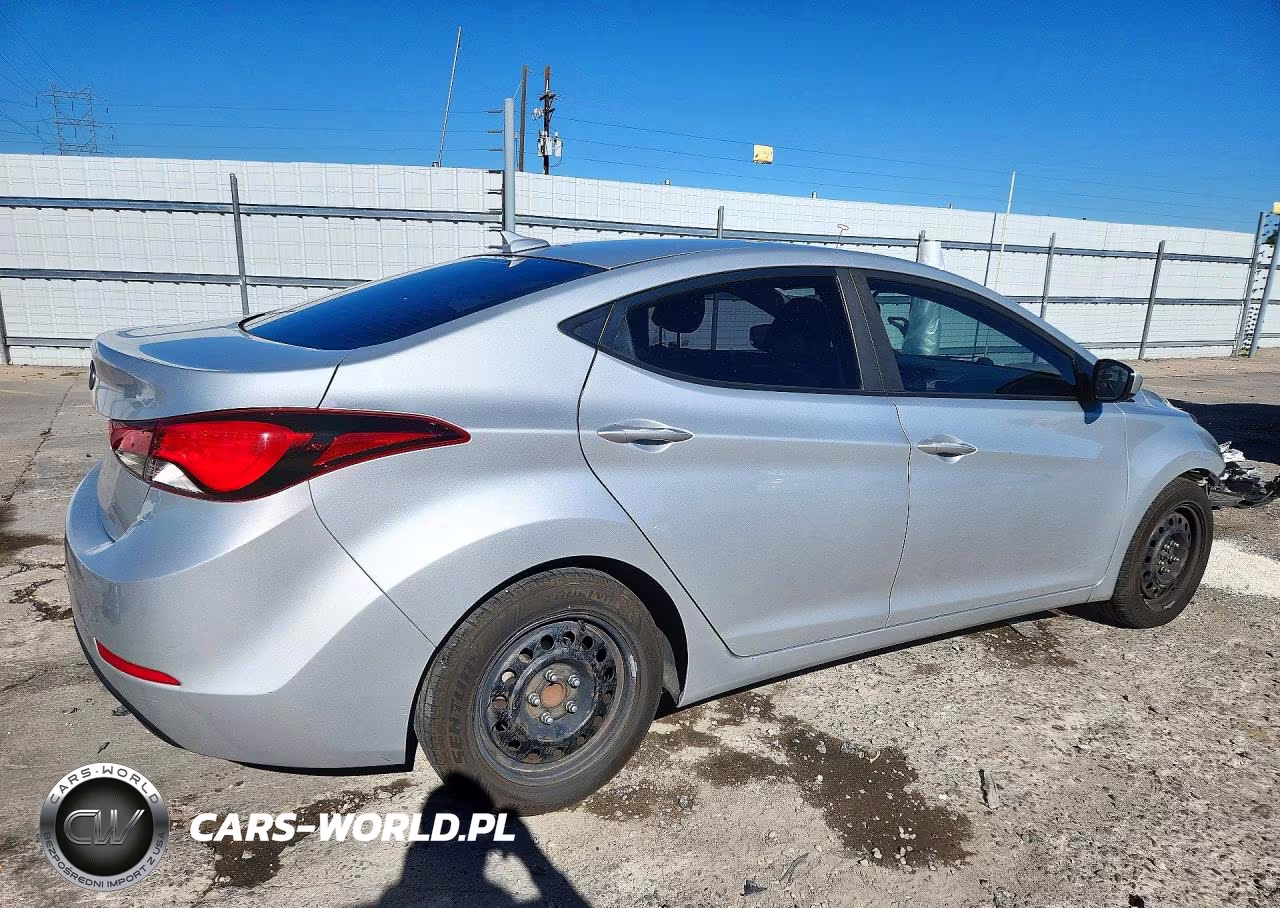 2016 Hyundai Elantra Se VIN:5NPDH4AE8GH748004 - 3