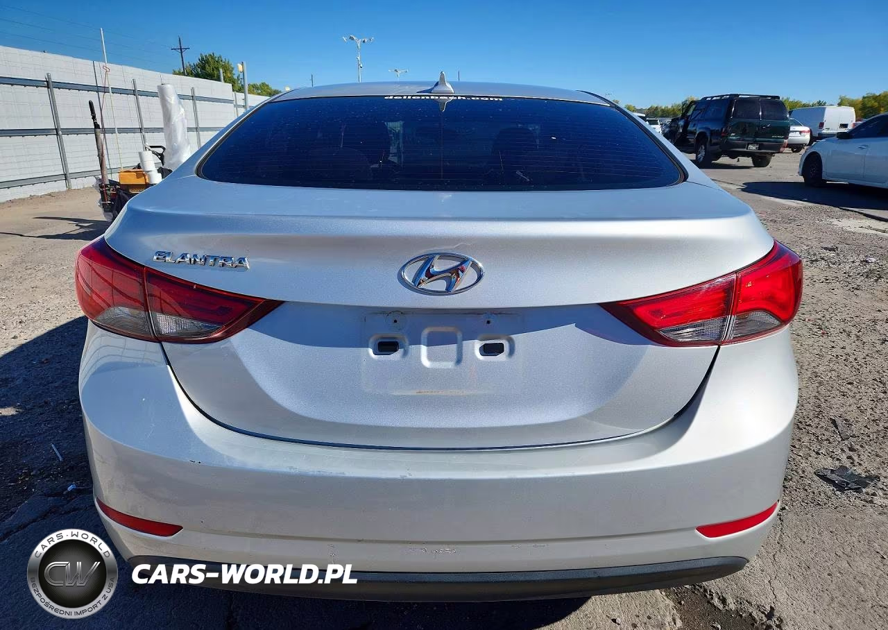 2016 Hyundai Elantra Se VIN:5NPDH4AE8GH748004 - 6
