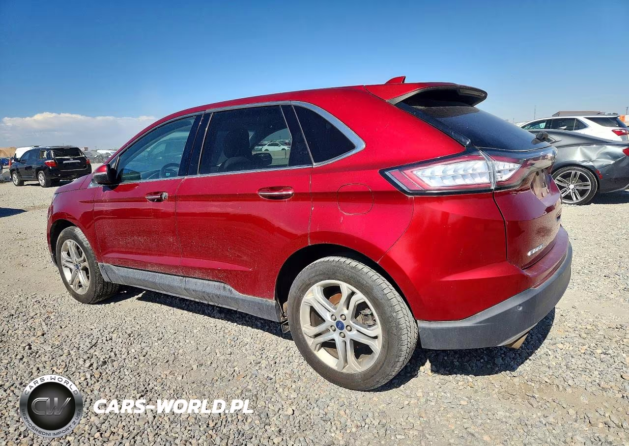 2017 Ford Edge Titanium VIN:2FMPK3K92HBB31653 - 2