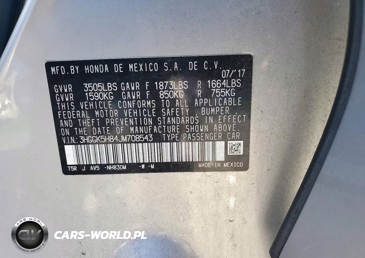 2018 Honda Fit Ex VIN:3HGGK5H84JM708543 - 13