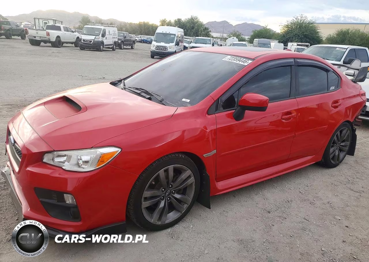 2017 Subaru Wrx Premium VIN:JF1VA1E6XH8836696 - 1