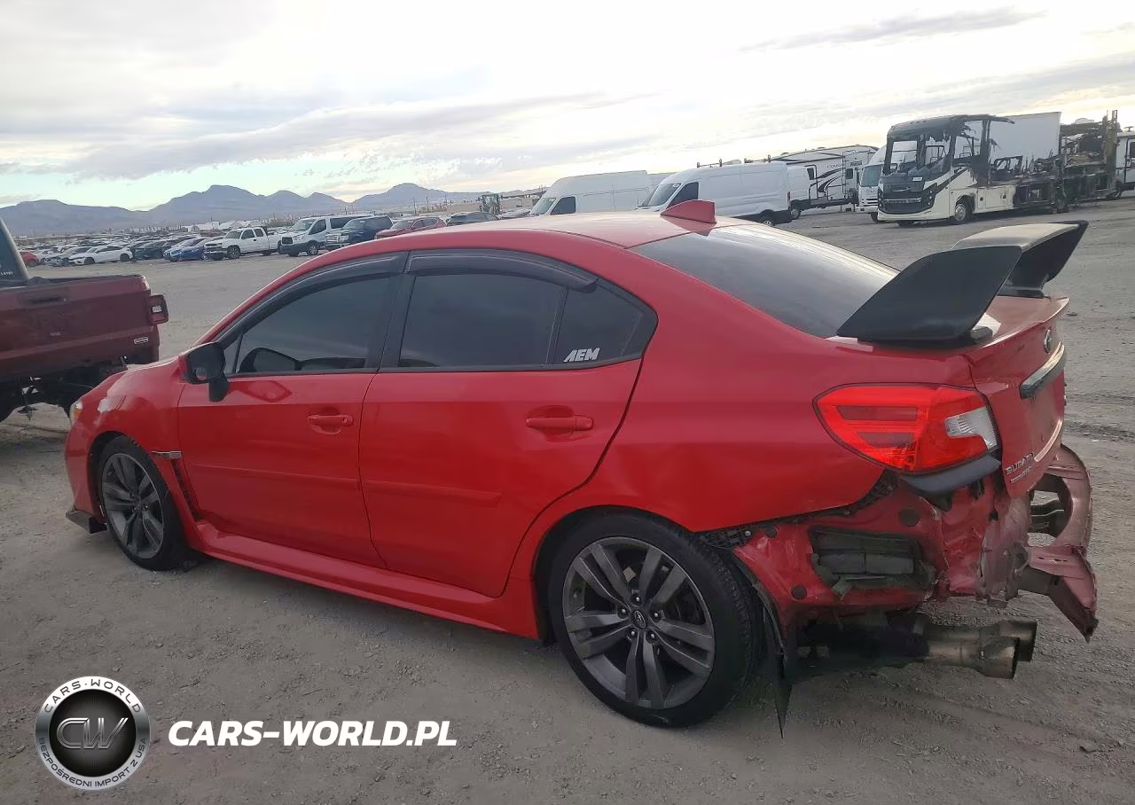 2017 Subaru Wrx Premium VIN:JF1VA1E6XH8836696 - 2