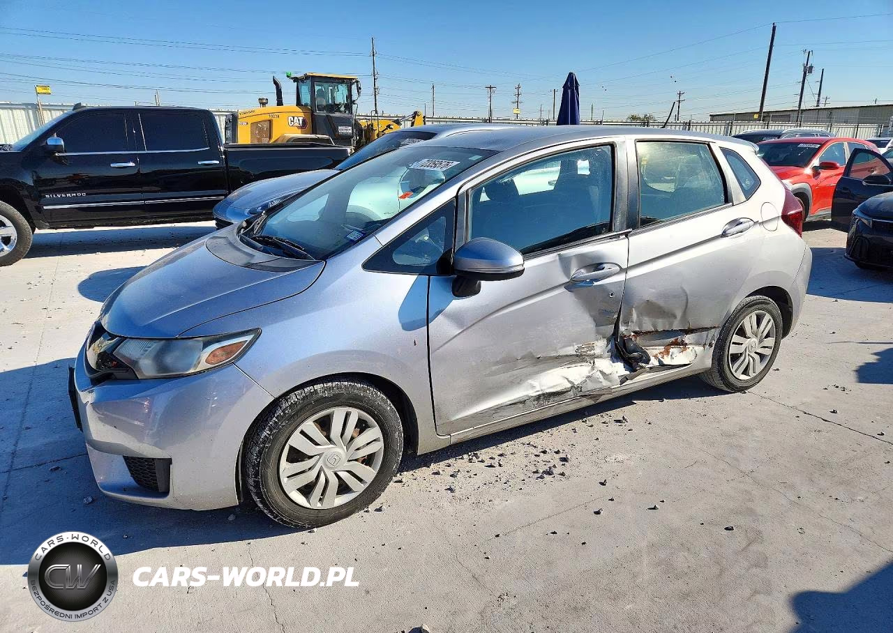 2017 Honda Fit Lx VIN:JHMGK5H52HS023929 - 1