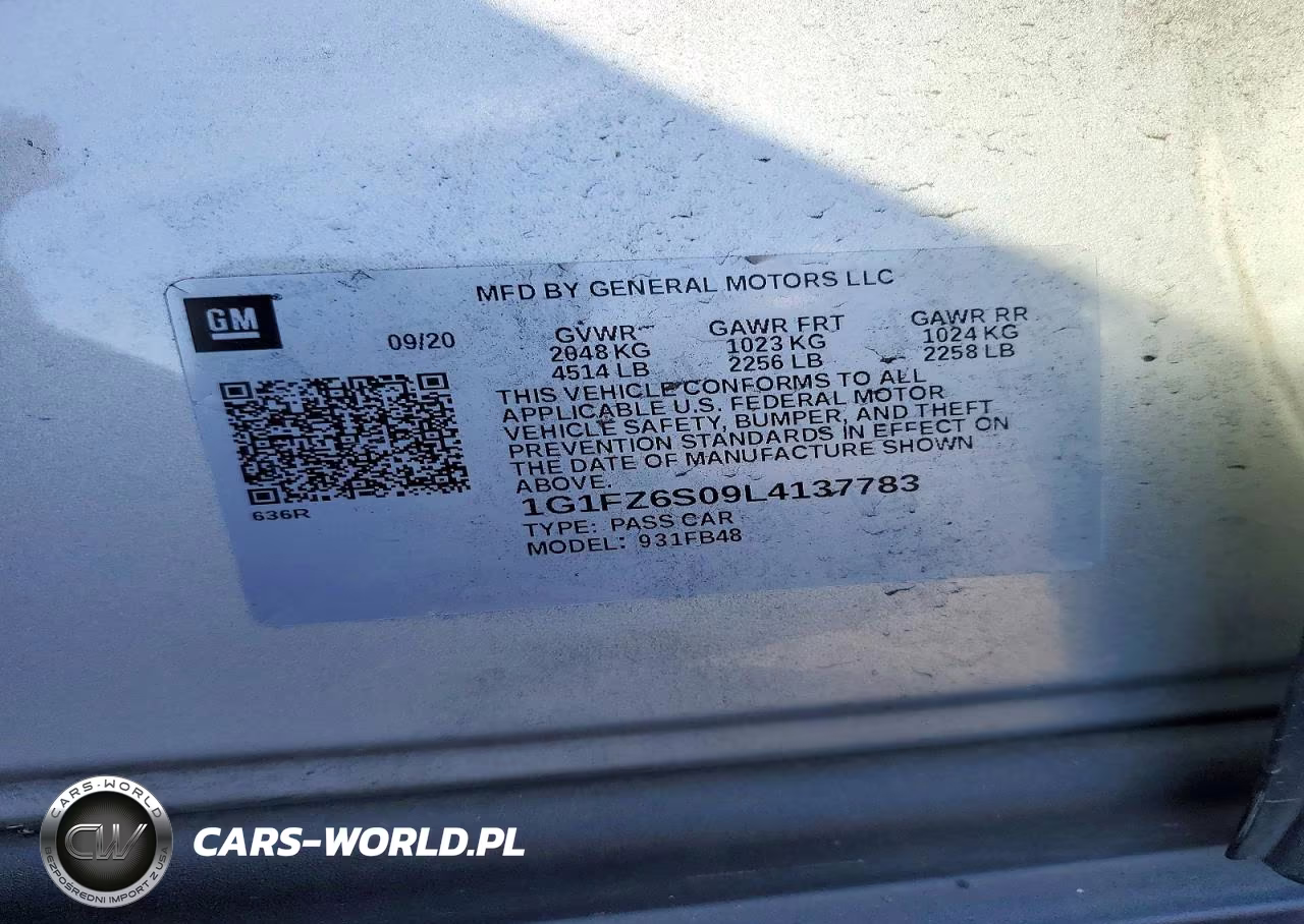 2020 Chevrolet Bolt Ev Premier VIN:1G1FZ6S09L4137783 - 13