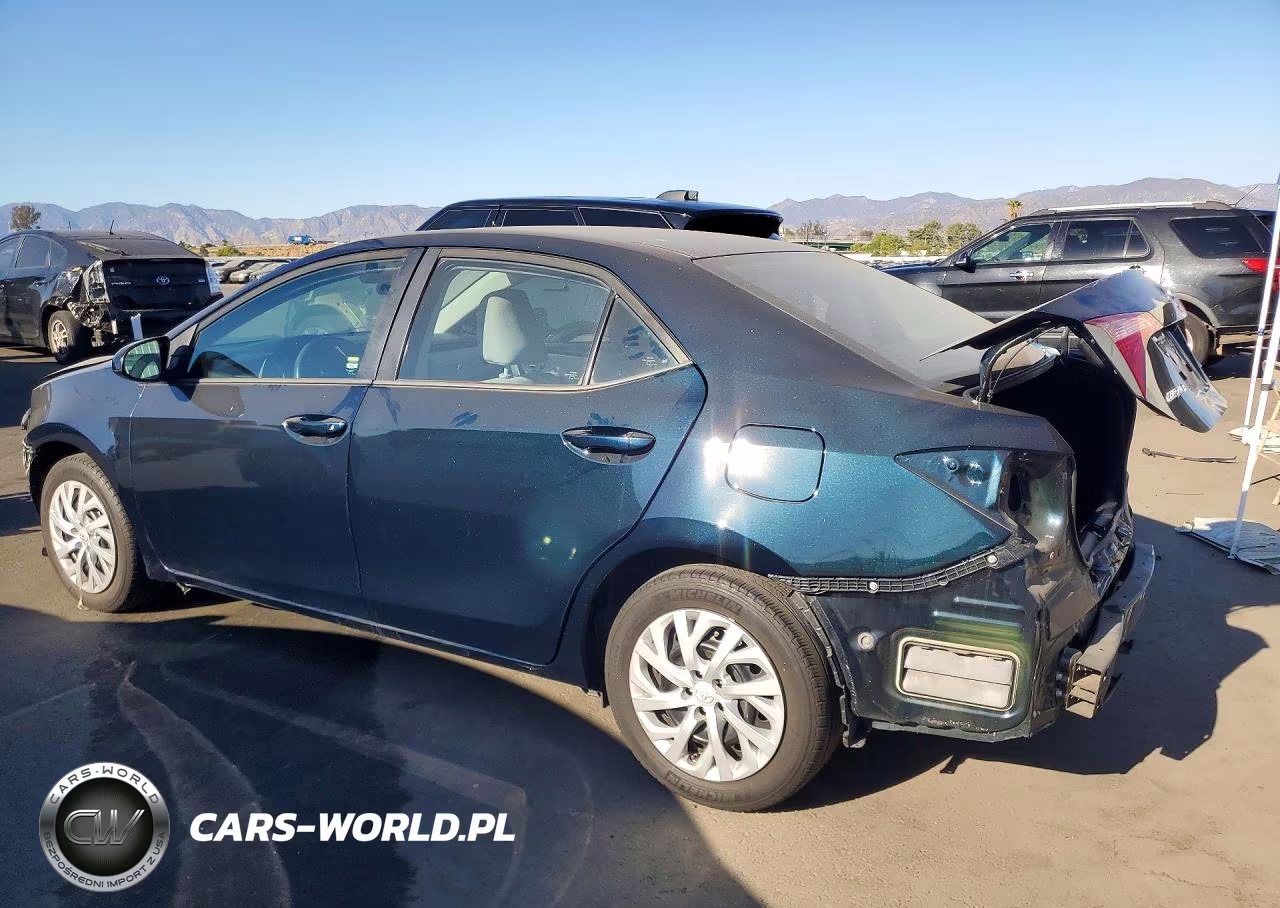 2019 Toyota Corolla Le VIN:5YFBURHE2KP947504 - 2