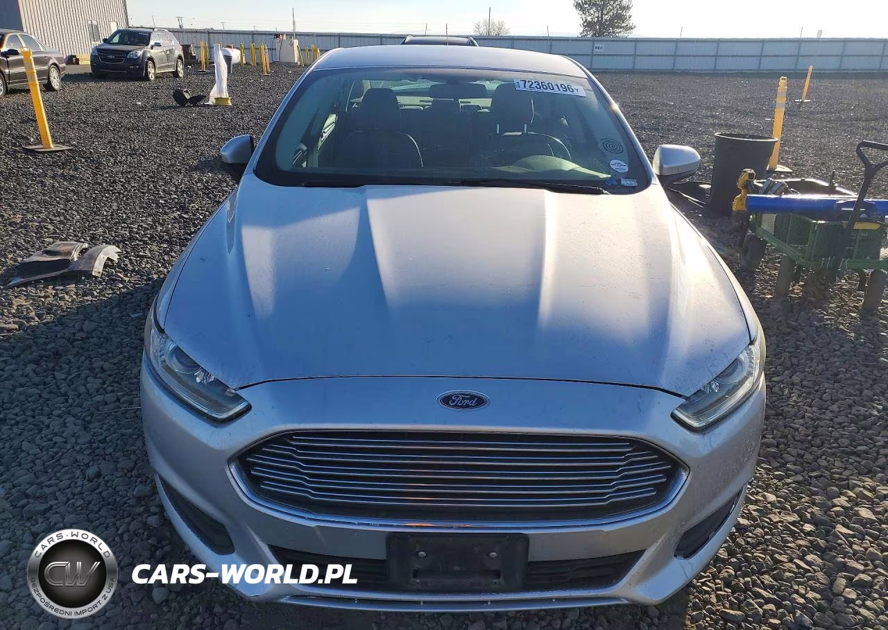 2016 Ford Fusion S Hybrid VIN:3FA6P0UU9GR178928 - 5